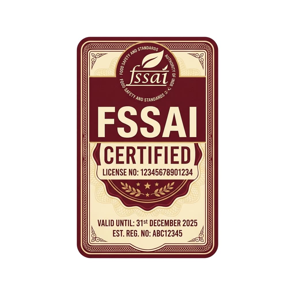 FSSAI Certified Badge